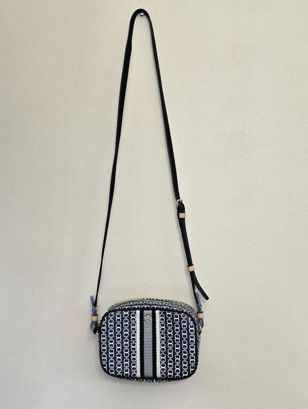 Tory Burch Women's Gemini Link Canvas Mini Bag